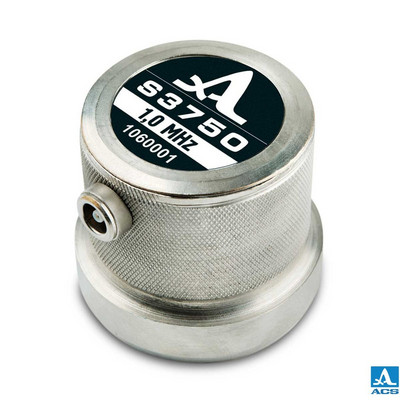 S3750 – normal beam  single-crystal transducer 1 MHz